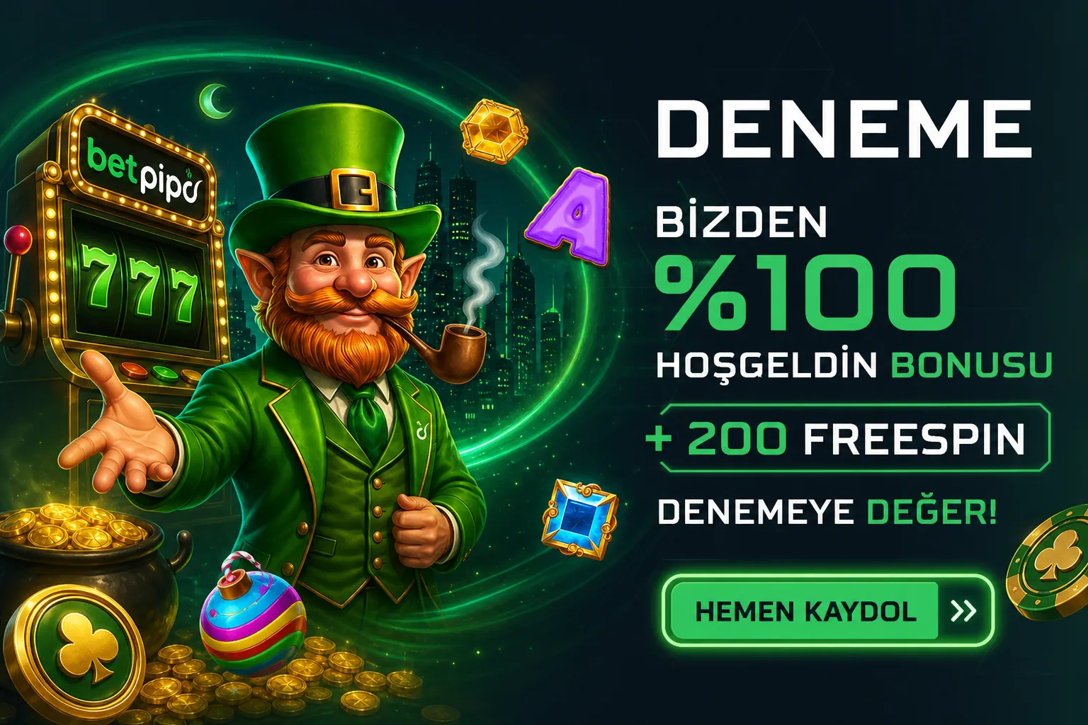 Betpipo Deneme Bonusu – Risksiz Oyna
